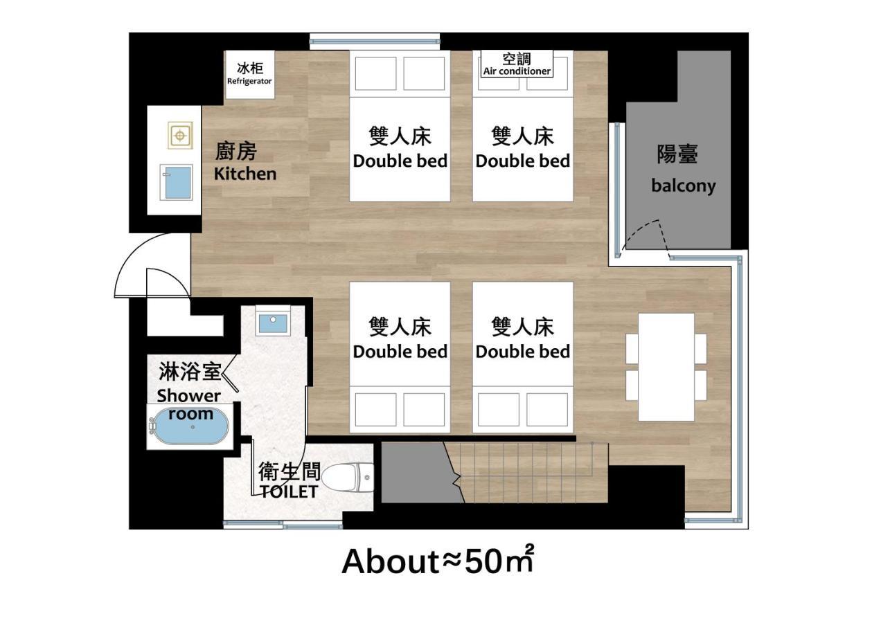 Hotel Apartment Ueno Inaricho Sta Tokyo Bagian luar foto